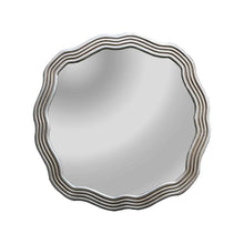 Load image into Gallery viewer, RADIANCE goods Contemporary-Style Silver Finish Round Wall Mirror 33" Wide
