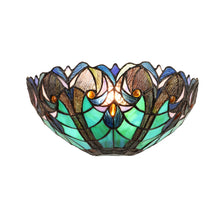 Load image into Gallery viewer, RADIANCE Goods Victorian-Style 1-Light Antique Dark Bronze Finish Wall Sconce 12" Shade