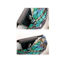 Load image into Gallery viewer, RADIANCE Goods Victorian-Style 1-Light Antique Dark Bronze Finish Wall Sconce 12" Shade