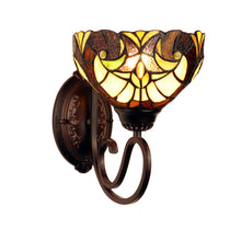 Load image into Gallery viewer, RADIANCE goods Victorian-Style 1-Light Antique Dark Bronze Finish Wall Sconce 8" Shade