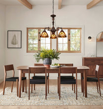 Load image into Gallery viewer, RADIANCE goods Victorian-Style 3-Light Antique Dark Bronze Finish Mini Chandelier 24" Wide