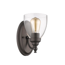 Load image into Gallery viewer, RADIANCE goods 1 Light Oil Rubbed Bronze Indoor Wall Sconce 6" Wide