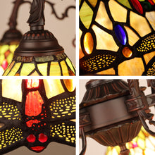 Load image into Gallery viewer, 32825-DB27DC5 Radiance goods 5-Light Antique Dark Bronze Finish Large Chandelier 27" Wide