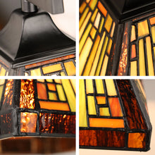 Load image into Gallery viewer, RADIANCE goods Mission-Style 1-Light Blackish Bronze Finish Wall Sconce 6" Shade