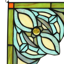 Load image into Gallery viewer, RADIANCE goods 2 Pieces Victorian Stained Glass Window Panel 8"x8"
