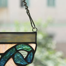 Load image into Gallery viewer, RADIANCE goods 2 Pieces Victorian Stained Glass Window Panel 9.8"x9.8"