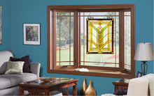 Load image into Gallery viewer, RADIANCE goods Mission Stained Glass Window Panel 18"x24"