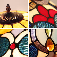 Load image into Gallery viewer, RADIANCE goods Tiffany-Style 2 Light Victorian Table Lamp 16" Shade