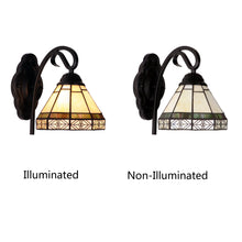 Load image into Gallery viewer, RADIANCE goods Mission-Style 1- Light Blackish Bronze Finish Wall Sconce 7" Shade