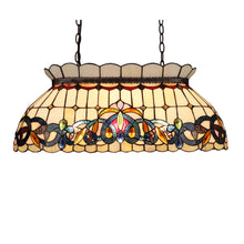 Load image into Gallery viewer, RADIANCE goods Victorian-Style 3-Light Dark Bronze Finish Island Pendant 28" Wide