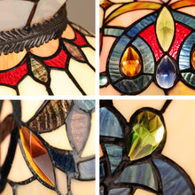 Load image into Gallery viewer, RADIANCE goods Victorian-Style 3-Light Dark Bronze Finish Island Pendant 28" Wide