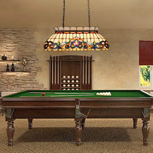 Load image into Gallery viewer, RADIANCE goods Victorian-Style 3-Light Dark Bronze Finish Island Pendant 28" Wide