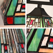 Load image into Gallery viewer, RADIANCE goods Tiffany-Style 1-Light Mission Wall Sconce 6" Shade