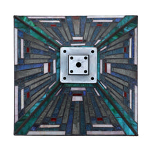 Load image into Gallery viewer, RADIANCE goods Tiffany-Style 1-Light Mission Reading Floor Lamp 11" Shade