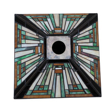 Load image into Gallery viewer, RADIANCE goods Tiffany-Style 1-Light Mission Ceiling Pendant 12" Shade