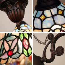 Load image into Gallery viewer, RADIANCE goods Victorian-Style Dark Bronze 3-Light Mini Chandelier 24" Wide