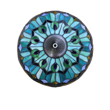 Load image into Gallery viewer, RADIANCE goods Tiffany-style 3-Light Victorian Double Lit Table Lamp 16" Shade