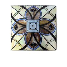 Load image into Gallery viewer, RADIANCE goods Tiffany-style 2 Light Mission Table Lamp 16" Shade