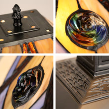 Load image into Gallery viewer, RADIANCE goods Tiffany-style 2 Light Mission Table Lamp 16" Shade