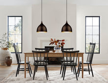 Load image into Gallery viewer, RADIANCE goods Industrial 1 Light Textured Black Mini Pendant Ceiling Fixture 10" Wide