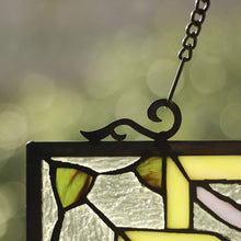 Load image into Gallery viewer, RADIANCE goods Victorian Stained Glass Window Panel 25"x18.11