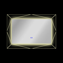 Load image into Gallery viewer, RADIANCE goods Back Lit Rectangular TouchScreen LED Mirror 3 Color Temperatures 3000K-6000K 39" Wide