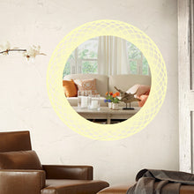 Load image into Gallery viewer, RADIANCE goods Back Lit Round TouchScreen LED Mirror 3 Color Temperatures 3000K-6000K 30" Wide