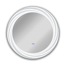 Load image into Gallery viewer, RADIANCE goods Back Lit Round TouchScreen LED Mirror 3 Color Temperatures 3000K-6000K 30" Wide