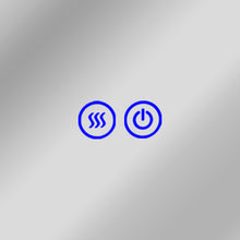 Load image into Gallery viewer, RADIANCE goods Back Lit Oval TouchScreen LED Mirror 3 Color Temperatures 3000K-6000K 36" Height