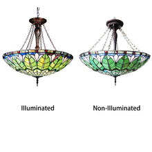 Load image into Gallery viewer, RADIANCE goods Geometric 3 Light Inverted Ceiling Pendant 28" Width