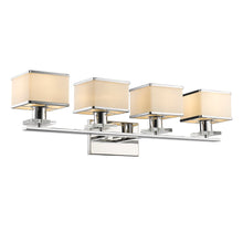 Load image into Gallery viewer, RADIANCE goods 4 Light Chrome Finish Bath Vanity Fixture 32" Wide