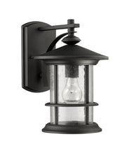 Load image into Gallery viewer, RADIANCE goods 1 Light Textured Black Outdoor Wall Sconce 10.13" Tall