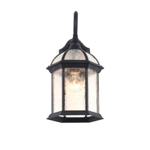 Load image into Gallery viewer, RADIANCE goods 1 Light Black Outdoor Wall Sconce 16" Tall