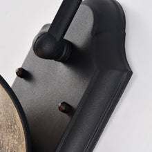 Load image into Gallery viewer, RADIANCE goods 1 Light Black Outdoor Wall Sconce 16" Tall