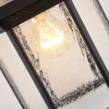 Load image into Gallery viewer, RADIANCE goods 1 Light Black Outdoor Wall Sconce 16" Tall