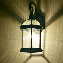 Load image into Gallery viewer, RADIANCE goods 1 Light Black Outdoor Wall Sconce 16" Tall