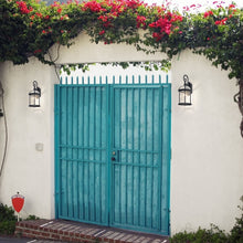 Load image into Gallery viewer, RADIANCE goods 1 Light Black Outdoor Wall Sconce 19" Tall