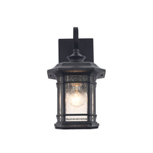 Load image into Gallery viewer, RADIANCE goods 1 Light Black Outdoor Wall Sconce 13" Tall
