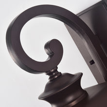 Load image into Gallery viewer, RADIANCE goods 1 Light Rubbed Bronze Outdoor Wall Sconce 17" Tall