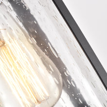 Load image into Gallery viewer, RADIANCE goods 1 Light Textured Black Outdoor Wall Sconce 12" Tall