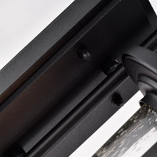 Load image into Gallery viewer, RADIANCE goods 1 Light Textured Black Outdoor Wall Sconce 12" Tall