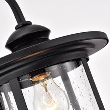 Load image into Gallery viewer, RADIANCE goods 1 Light Textured Black Outdoor Wall Sconce 16" Tall