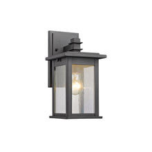 Load image into Gallery viewer, RADIANCE goods 1 Light Black Outdoor Wall Sconce 12" Tall