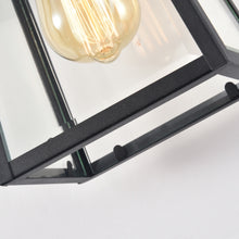 Load image into Gallery viewer, RADIANCE goods 1 Light Black Outdoor Wall Sconce 11" Tall