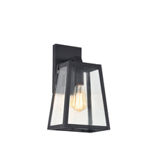 Load image into Gallery viewer, RADIANCE goods 1 Light Black Outdoor Wall Sconce 14" Tall