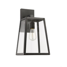 Load image into Gallery viewer, RADIANCE goods 1 Light Textured Black Outdoor Wall Sconce 16" Tall