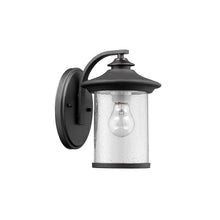 Load image into Gallery viewer, RADIANCE goods 1 Light Black Outdoor Wall Sconce 10" Tall