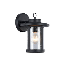 Load image into Gallery viewer, RADIANCE goods 1 Light Black Outdoor Wall Sconce 10" Tall