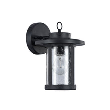 Load image into Gallery viewer, RADIANCE goods 1 Light Black Outdoor Wall Sconce 10" Tall