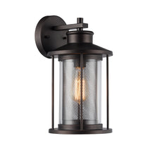 Load image into Gallery viewer, RADIANCE goods 1 Light Rubbed Bronze Outdoor Wall Sconce 14" Tall